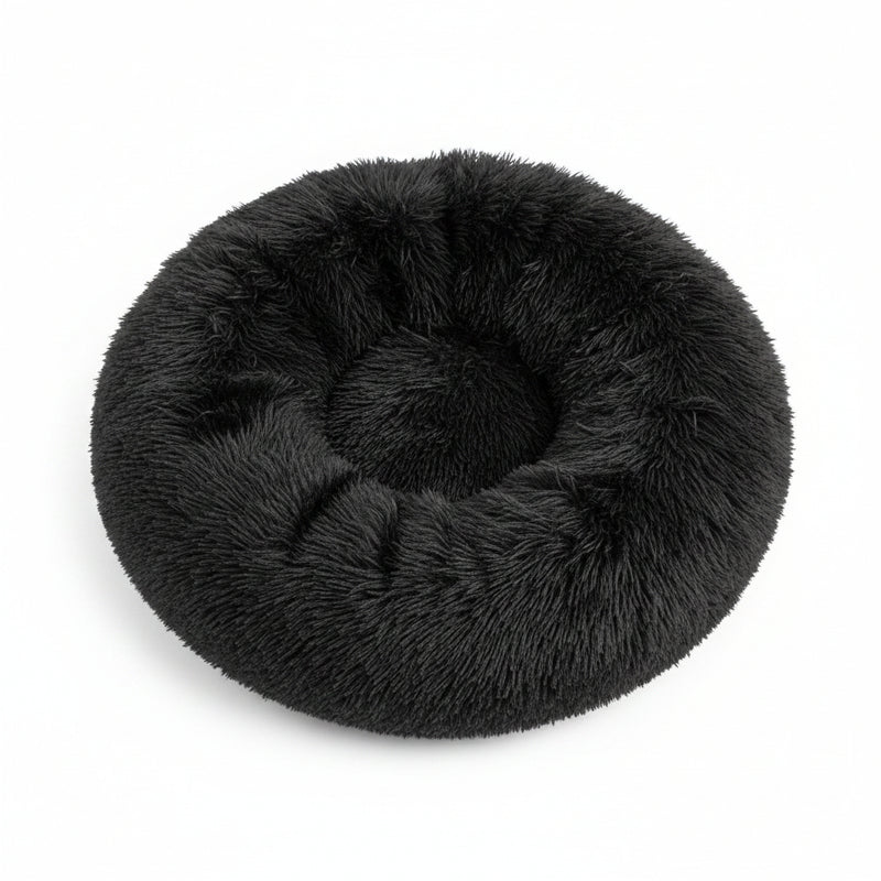 Fluffy Donut Bed for Dogs and Cats