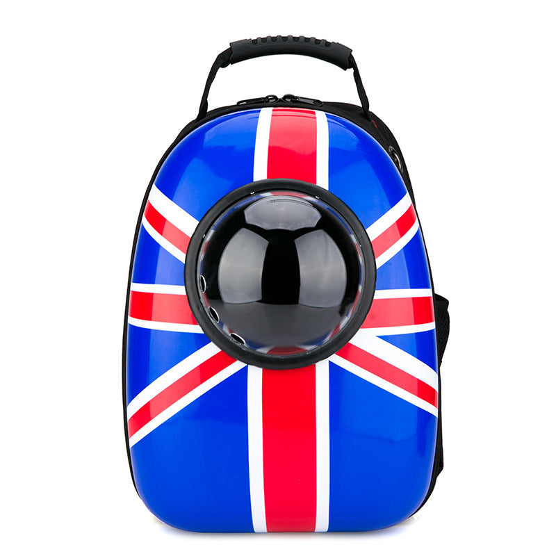 Space Capsule Pet Carrier Backpack — Bubble Window for Cats & Small Dogs