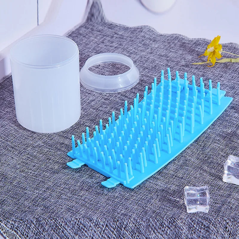 The Muddy Paw Master: Portable Silicone Dog Paw Cleaner & Washer
