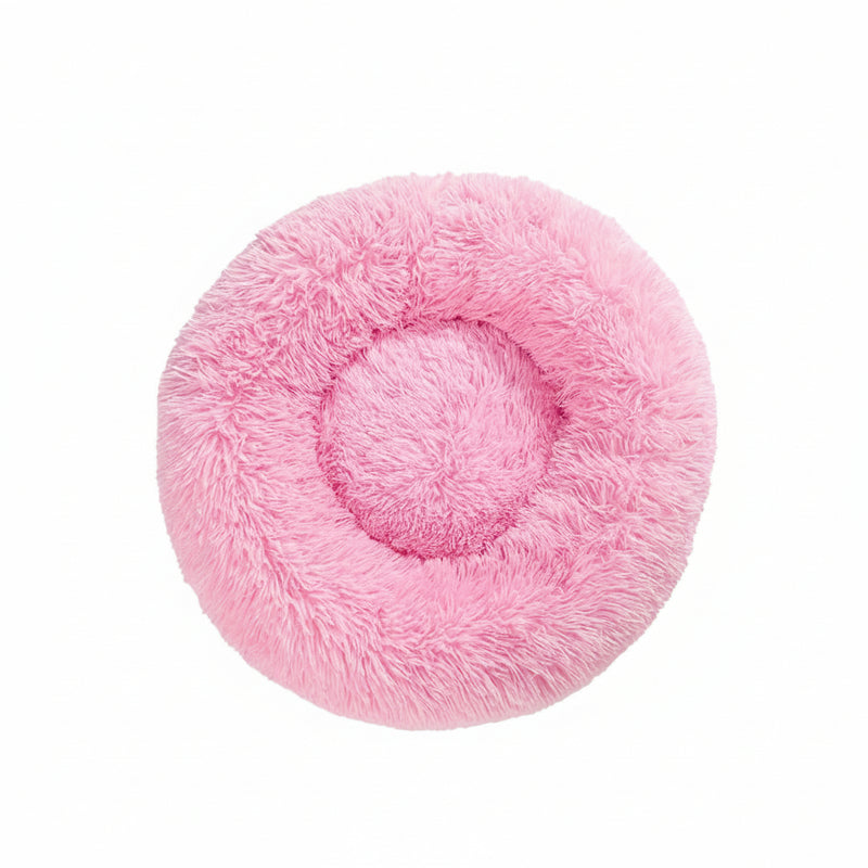 Fluffy Donut Bed for Dogs and Cats
