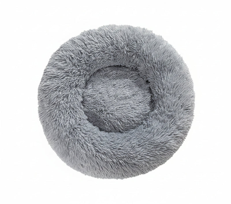 Fluffy Donut Bed for Dogs and Cats