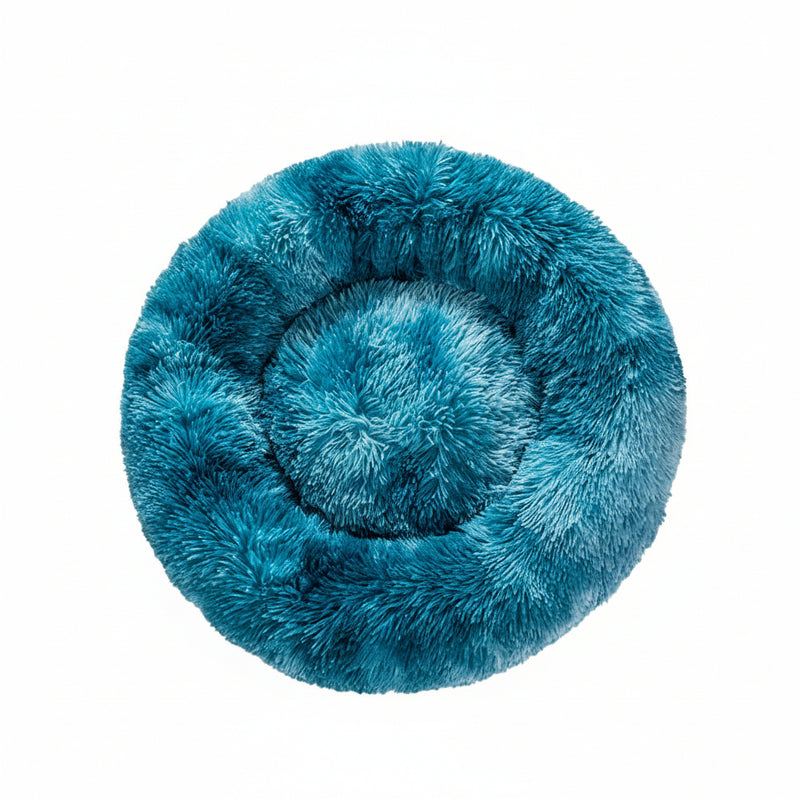 Fluffy Donut Bed for Dogs and Cats