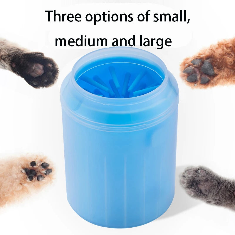 The Muddy Paw Master: Portable Silicone Dog Paw Cleaner & Washer