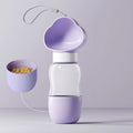2-in-1 Portable Dog Water Bottle with Feeder Bowl 11