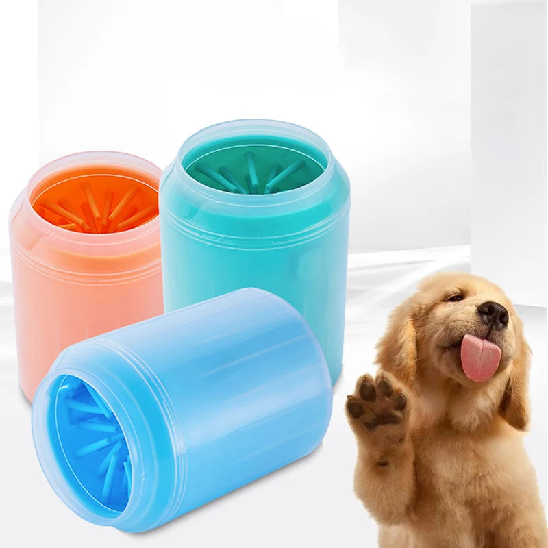 The Muddy Paw Master: Portable Silicone Dog Paw Cleaner & Washer