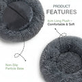 Fluffy Donut Bed for Dogs and Cats 13