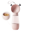 2-in-1 Portable Dog Water Bottle with Feeder Bowl 2