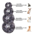 Fluffy Donut Bed for Dogs and Cats 12